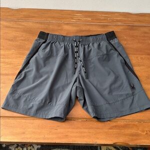 Spyder Active ProWEB Grey Athletic Shorts Size XL